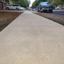 Driveway sidewalk