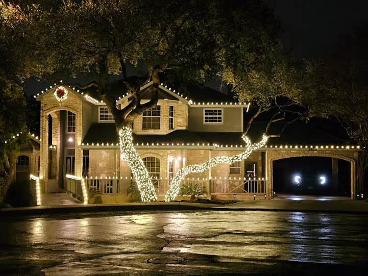 Christmas Light Installation